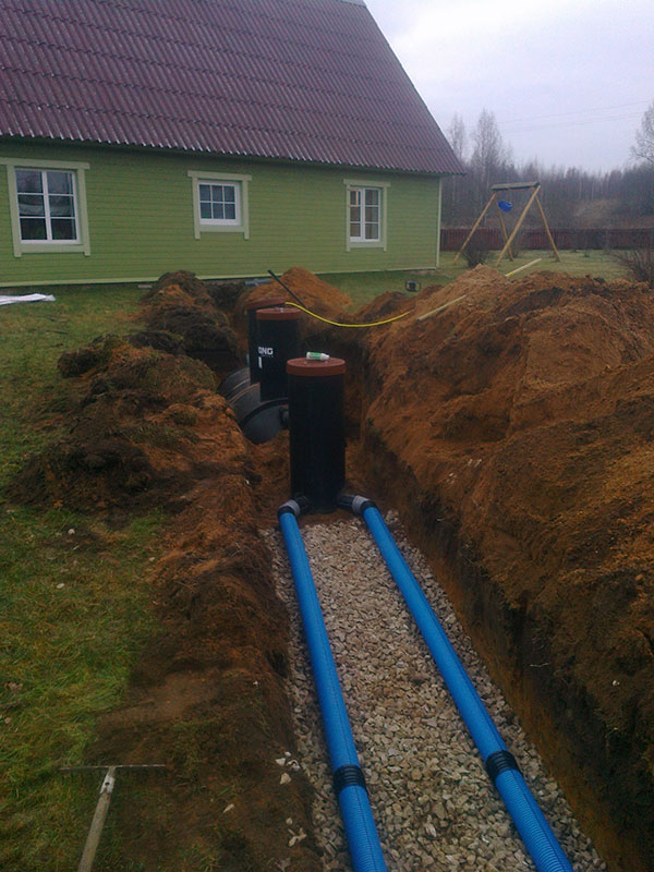 Settekaevu paigaldamine